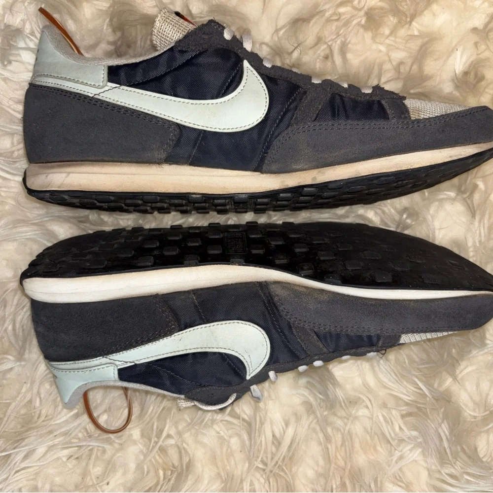 Nike Men's Athletic Shoes in Black, Gray, White, and Light Blue